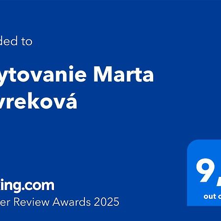Ubytovanie Marta Vavreková Habovka Esterno foto